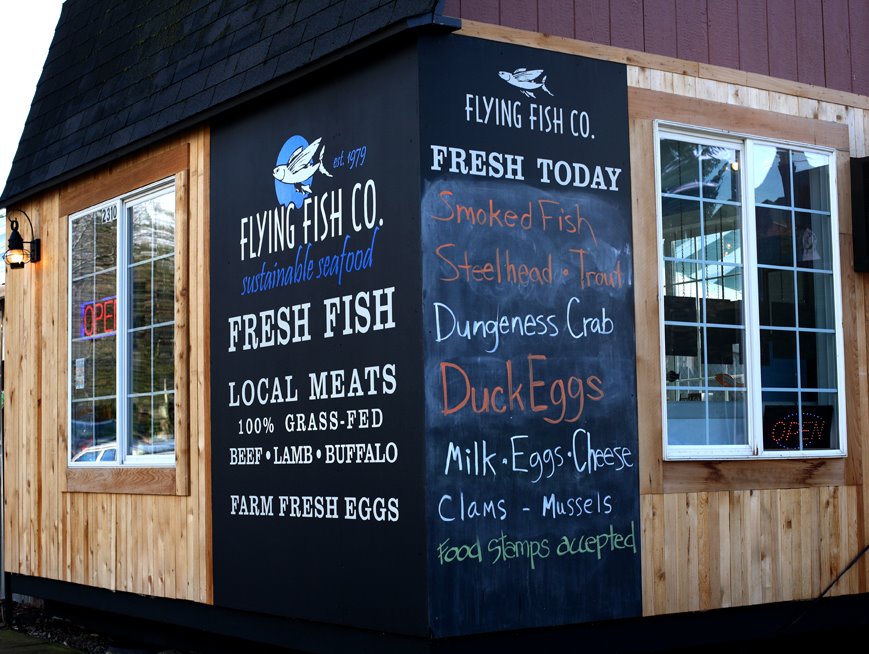 flying fish co sustainable seafood Portland, OR business location