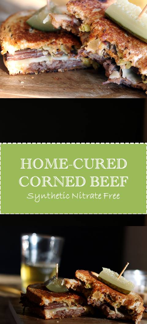 Home cured corned beef is much easier than you think and way more complex and flavorful than store bought. Plus it's synthetic nitrate free!