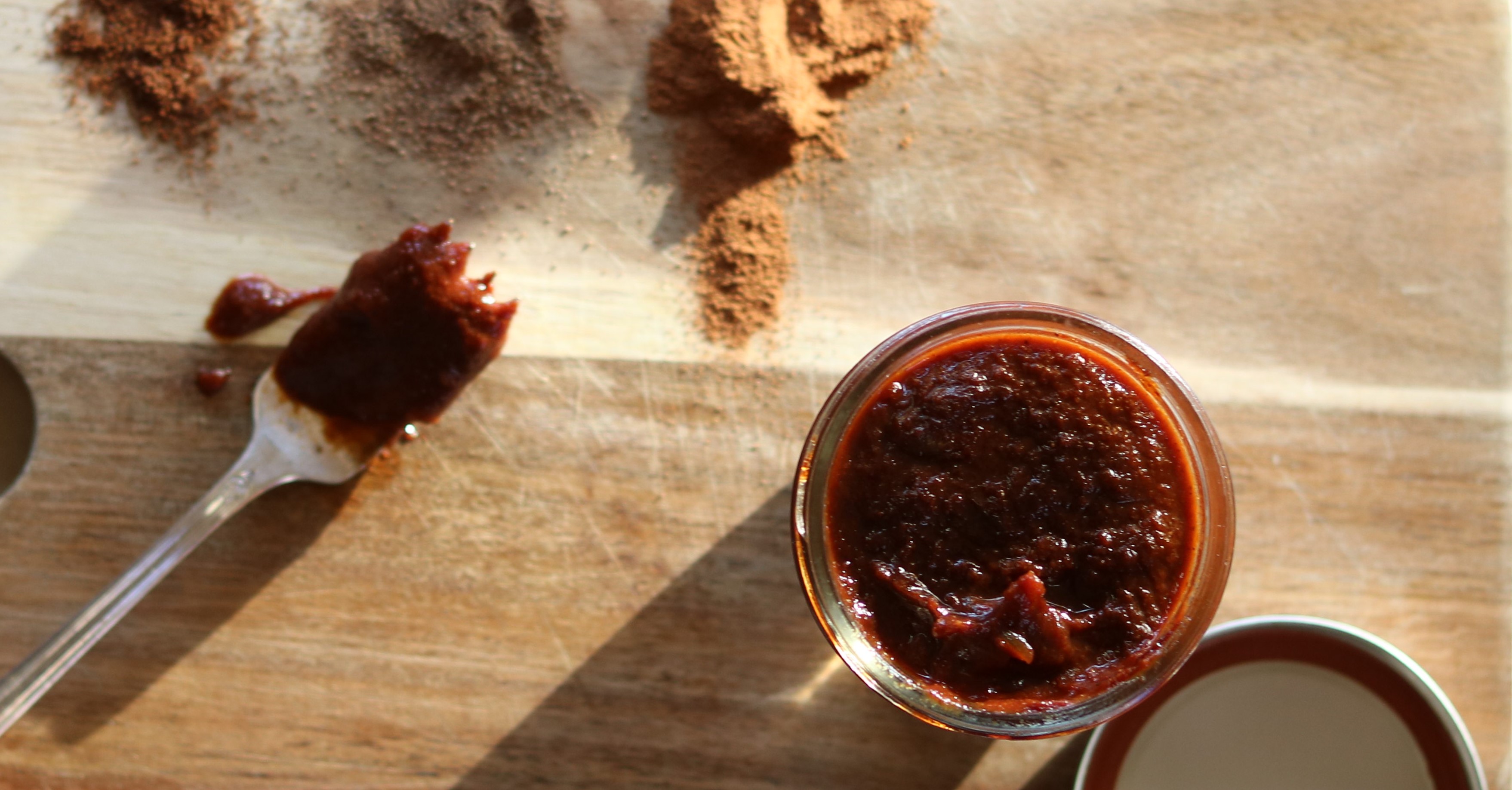 Homemade ketchup is worlds away from the high fructose corn syrup laden store bought stuff. It's complex, spicy, vegan and sustainably made with love.