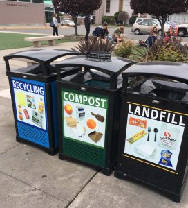 recycling and composting are an important step to go green