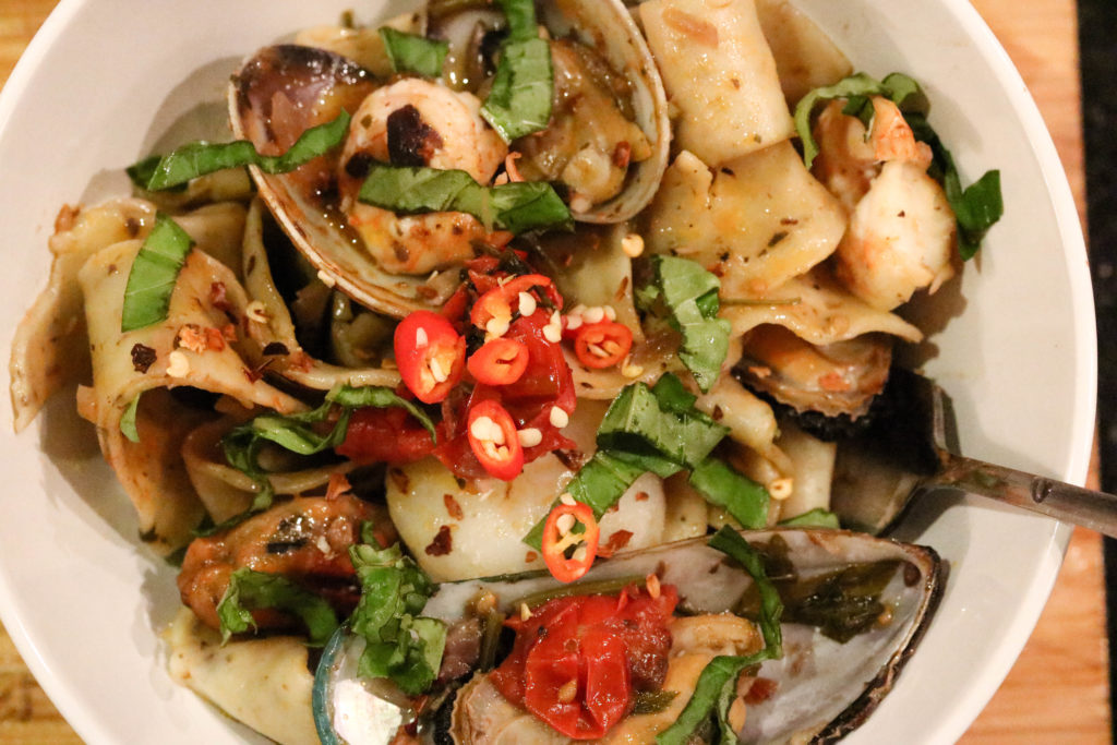 where to get seafood pasta near me