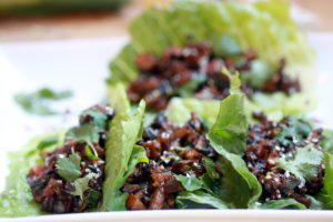 You won't believe how easy these vegan mushroom lettuce cups are. Only a few ingredients and ready in about 15 minutes. Just like Chinese takeout, but much healthier!