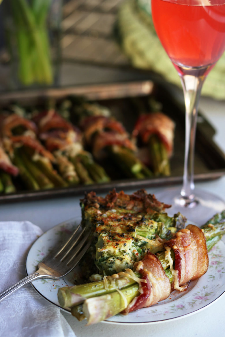 Easter Quiche with a Root Vegetable Crust